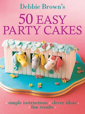 cover image of 50 Easy Party Cakes